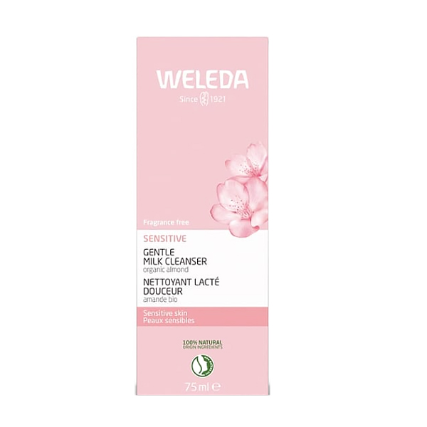 WELEDA SENSITIVE LECHE LIMPIADOR CALMANTE ALMENDRAS DULCES (75ML) 
