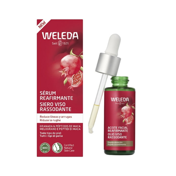 WELEDA Sérum Reafirmante de Granada y Péptidos de Maca (30ml)