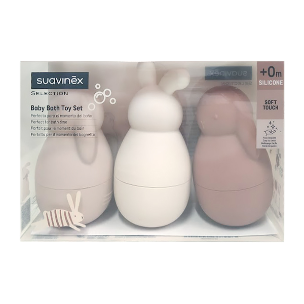 SUAVINEX SET JUGUETES BAÑO WONDERLAND +0M (3 UNIDADES)