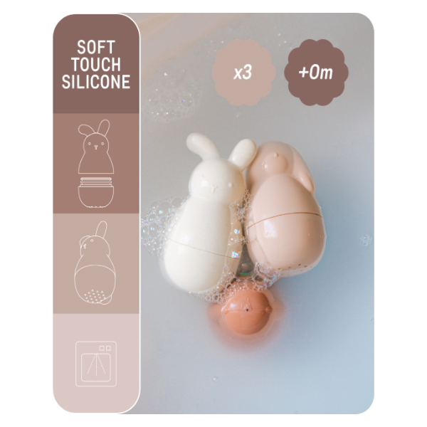 SUAVINEX SET JUGUETES BAÑO WONDERLAND +0M (3 UNIDADES)