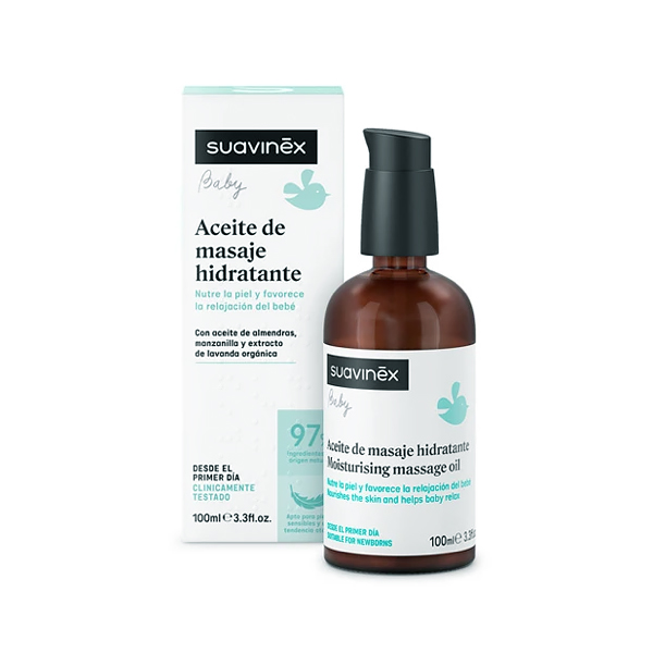 SUAVINEX SET NIGHT & DAY DOUDOU +ACEITE MASAJE + CHUPETE SX PRO BRILLA OSCURIDAD