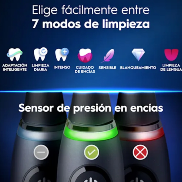 ORAL-B SET REGALO iO9 CEPILLO ELÉCTRICO PROFESIONAL GENIUS + 4 CABEZALES DE REGALO!