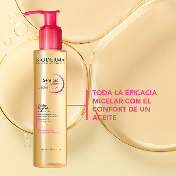 BIODERMA SET SKINCARE DOBLE LIMPIEZA SENSIBIO ACEITE MICELAR (150ML) + GEL MOUSSANT (200ML)+ DIADEMA Y MUÑEQUERAS de REGALO!