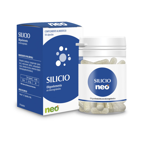 NEOVITAL HEALTH Silicio NEO Microgránulos (50 CÁPSULAS)