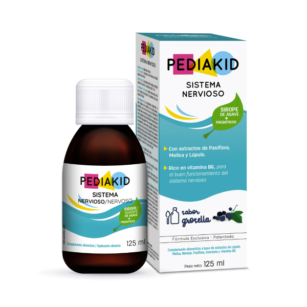 PEDIAKID SISTEMA NERVIOSO SABOR GROSELLA (125ML)