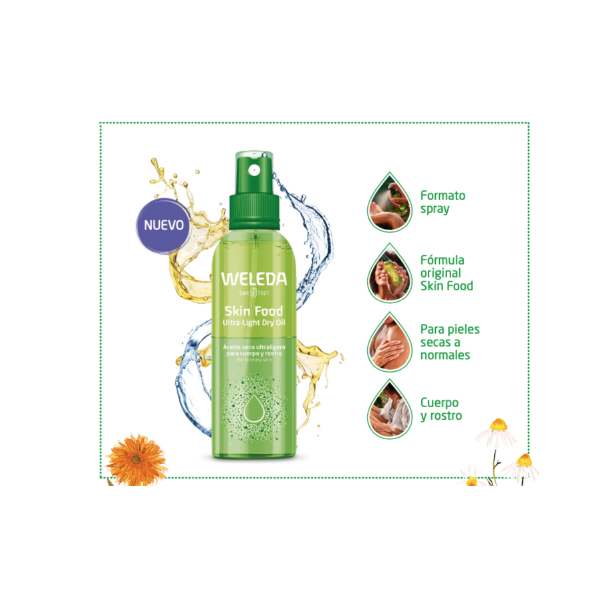WELEDA SKIN FOOD ACEITE SECO Ultraligero (100ML)