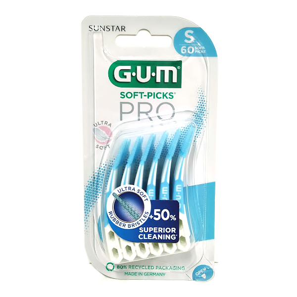 GUM SOFT PICKS PRO ULTRA-SUAVE (60 UNIDADES)