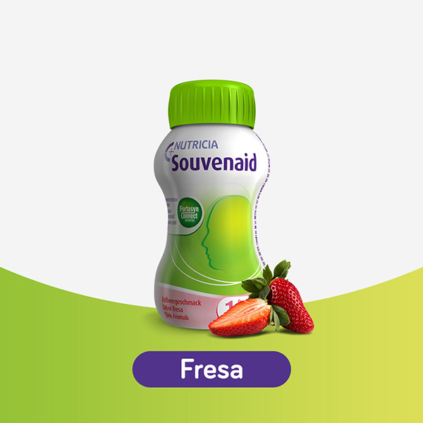 NUTRICIA SOUVENAID SABOR FRESA PACK 7+1 (32 UNIDADES X 125ML)