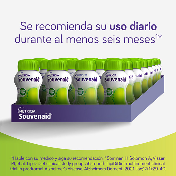NUTRICIA SOUVENAID SABOR FRESA PACK 7+1 (8 UNIDADES X 125ML)