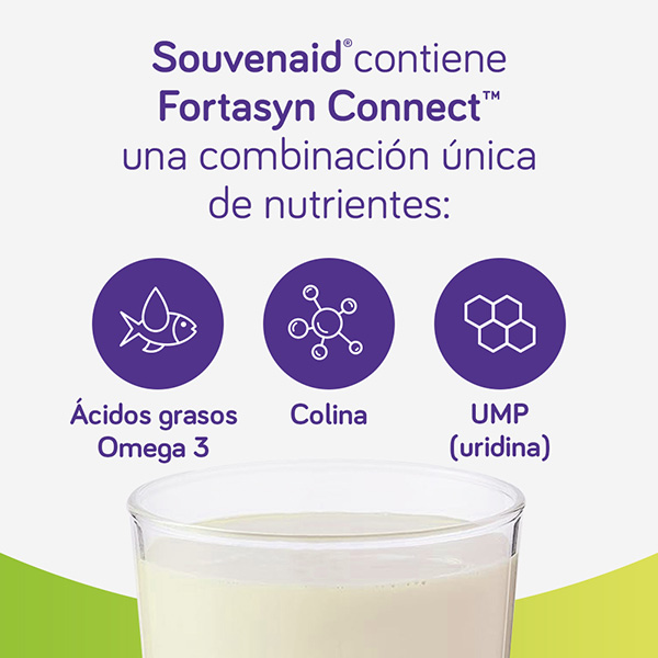 NUTRICIA SOUVENAID SABOR VAINILLA (4 UNIDADES x 125ML)