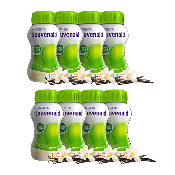 NUTRICIA SOUVENAID SABOR VAINILLA PACK 7+1 (8 UNIDADES X 125ML)
