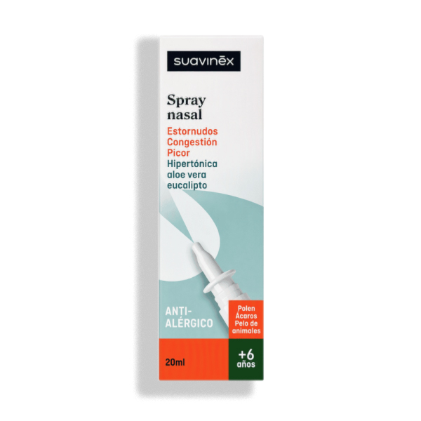SUAVINEX SPRAY NASAL HIPERTONICO ALLERGY +6 AÑOS (20ML)