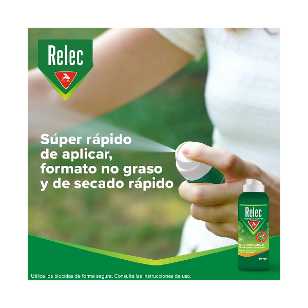 RELEC SPRAY REPELENTE MOSQUITOS FUERTE FAMILIAR