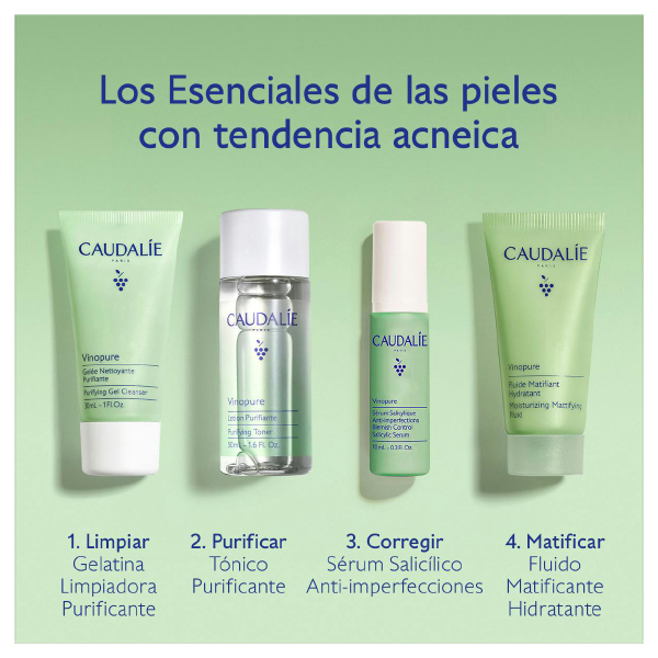 CAUDALIE STARTER KIT RUTINA VINOPURE