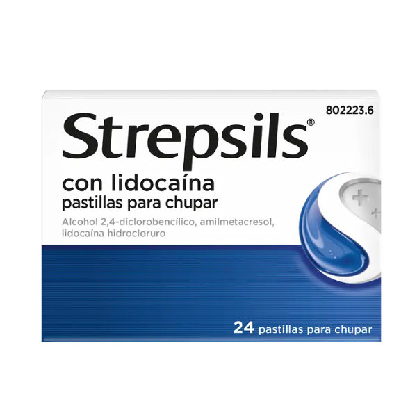 RECKITT BENCKINSER STREPSILS CON LIDOCAINA  (24 pastillas)