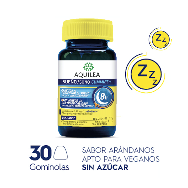 AQUILEA SUEÑO GUMMIES+ PACK TRIPLE (3 X 30 GUMMIES)