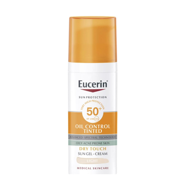EUCERIN SUN OIL CONTROL SPF50+ TINTED CLARO (50ML)
