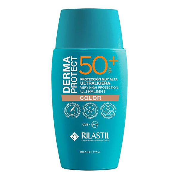 RILASTIL SUN SYSTEM DERMAPROTECT SPF 50+ FACIAL COLOR (50ML)