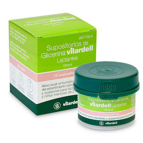 VILARDELL SUPOSITORIOS DE GLICERINA VILARDELL LACTANTES