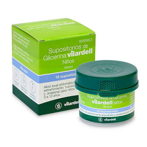VILARDELL SUPOSITORIOS DE GLICERINA VILARDELL NIÑOS