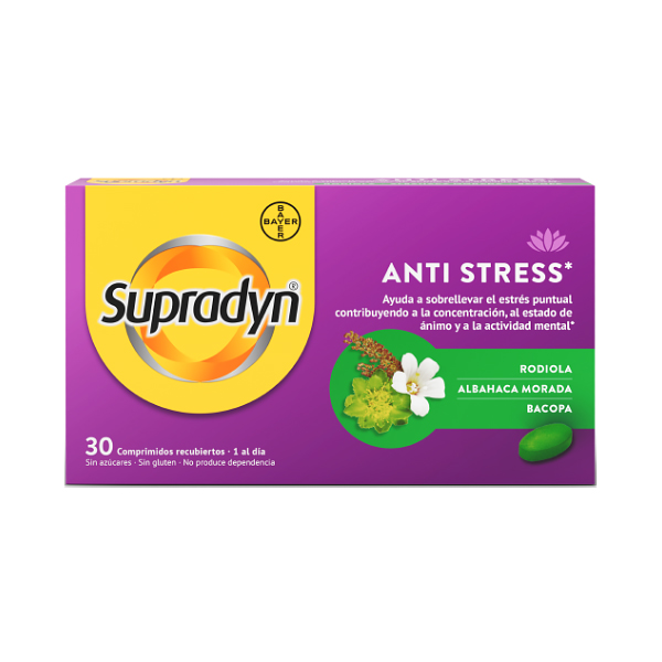 BAYER SUPRADYN ANTISTRESS -antes SERENIA (30 COMPRIMIDOS)