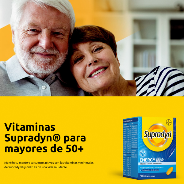 BAYER Supradyn® ENERGY 50+  (30comp)	