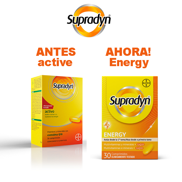 BAYER Supradyn® ENERGY antes ACTIVE (30comp)