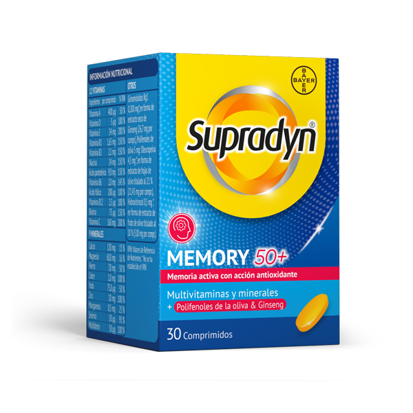 BAYER Supradyn® Memory 50+  (30COMP)