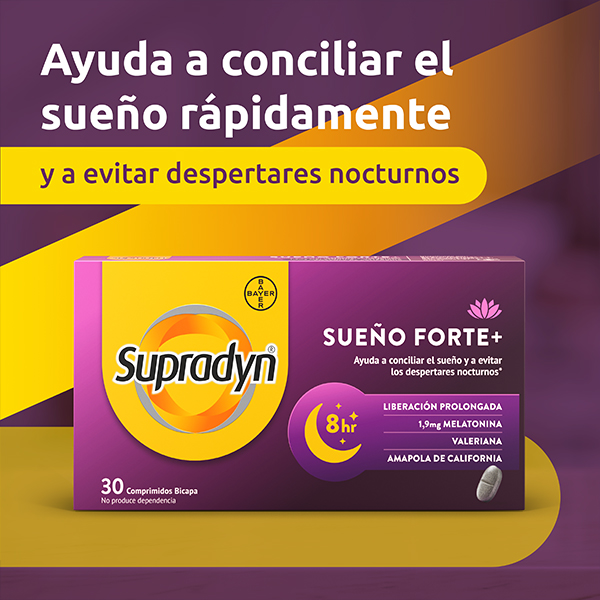 BAYER SUPRADYN SUEÑO FORTE (30 COMPRIMIDOS BICAPA)
