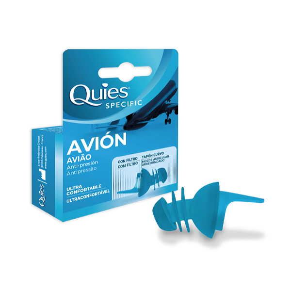 QUIES TAPONES OIDOS SPECIFIC AVION (2 UNIDADES)