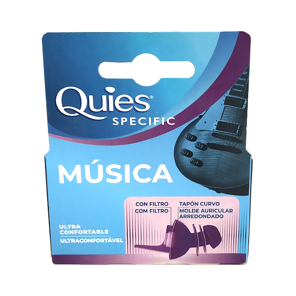 QUIES TAPONES OIDOS SPECIFIC MÚSICA (2 UNIDADES)