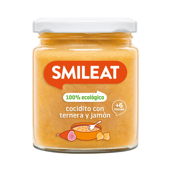 SMILEAT TARRITO DE COCIDITO CON TERNERA Y JAMON (230G)