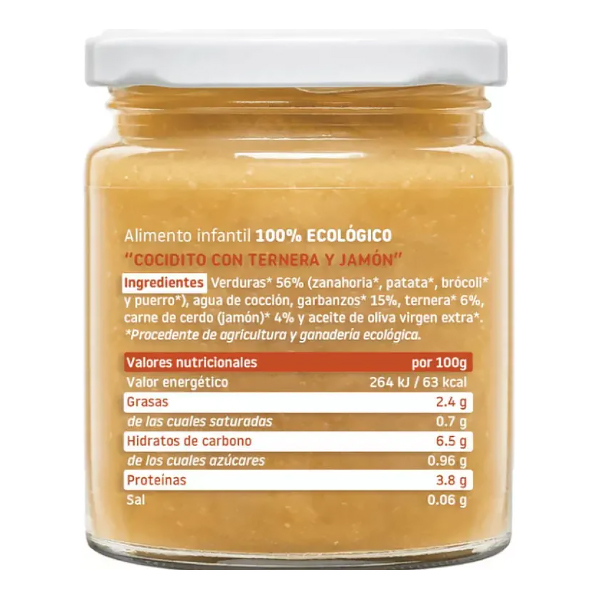 SMILEAT TARRITO DE COCIDITO CON TERNERA Y JAMON (230G)