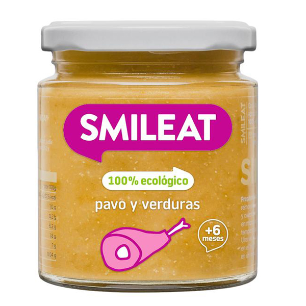 SMILEAT TARRITO PAVO CON VERDURAS ECO (230g)