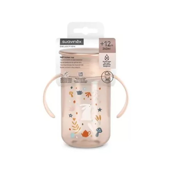 SUAVINEX TAZA DE APRENDIZAJE WONDERLAND 360º +12M (340ML)