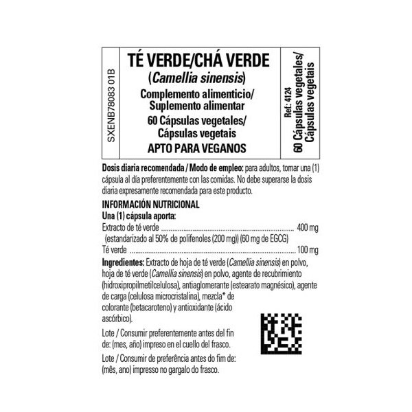 SOLGAR Té Verde (60 Capsulas)