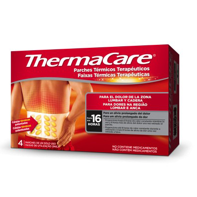 ThermaCare® PARCHES ZONA LUMBAR Y CADERA  (4 PARCHES)			