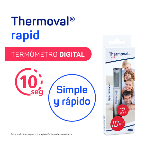 HARTMANN THERMOVAL RAPID TERMOMÉTRO DIGITAL (1 UNIDAD)