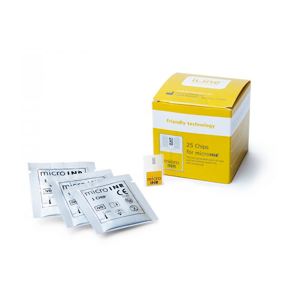 WERFEN TIRAS CHIPS MicroINR para coagulómetro (25UDS)
