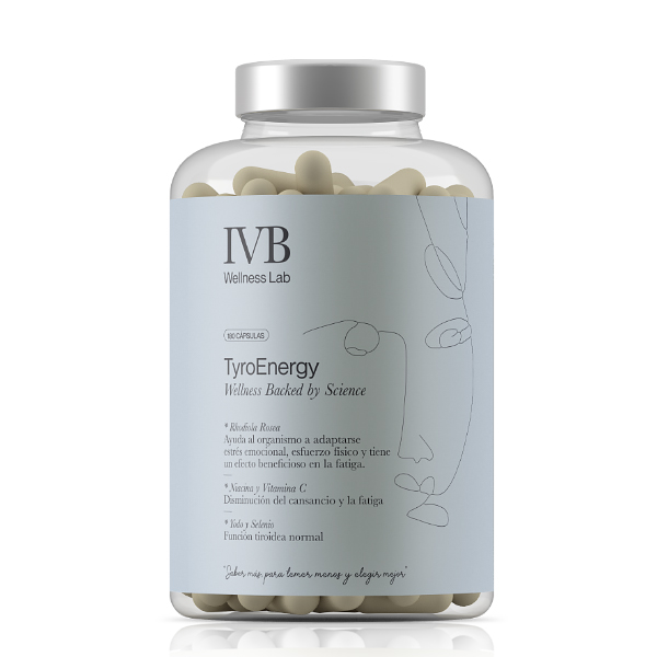 IVB WELLNES TYROENERGY (180 VEG.CAPSULAS)
