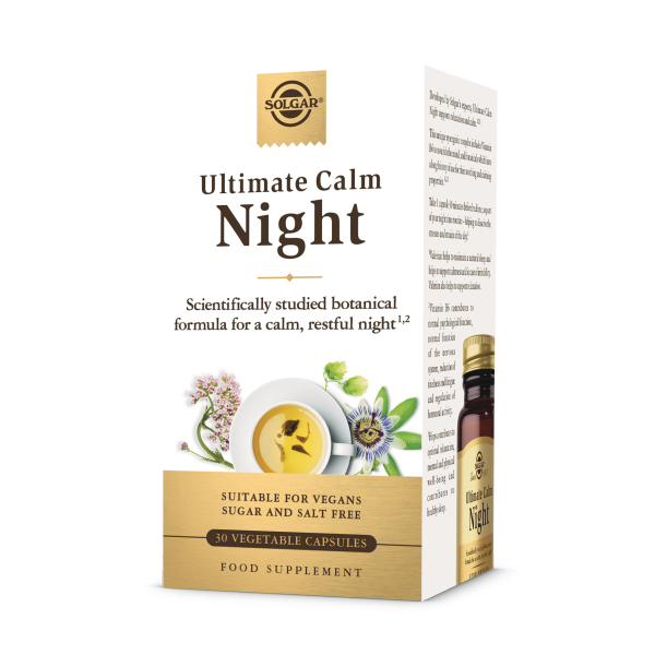 SOLGAR ULTIMATE CALM NIGHT (30 CAPS.VEGETALES)