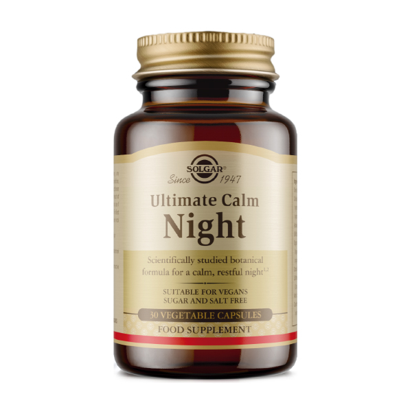 SOLGAR ULTIMATE CALM NIGHT (30 CAPS.VEGETALES)