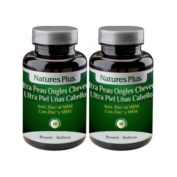 NATURE'S PLUS ULTRA PIEL UÑAS CABELLO  (60 CAPSULAS x 2 UNIDADES)