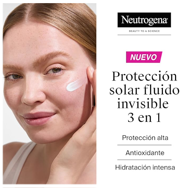 NEUTROGENA ULTRA SHEER FLUIDO INVISIBLE CONTROL GRASA SPF50 (50ML)