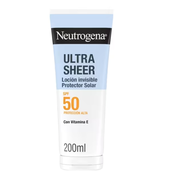 NEUTROGENA ULTRA SHEER LOCION HIDRATANTE CORPORAL SPF50 (200ML)