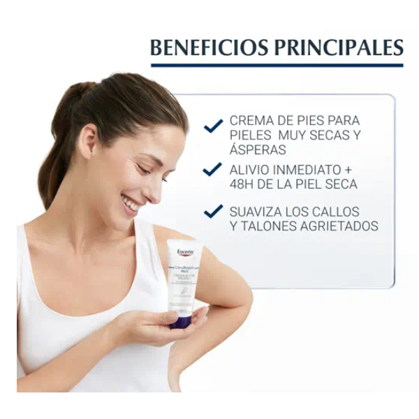 EUCERIN UREAREPAIR PLUS CREMA PIES 10% UREA (100ML)