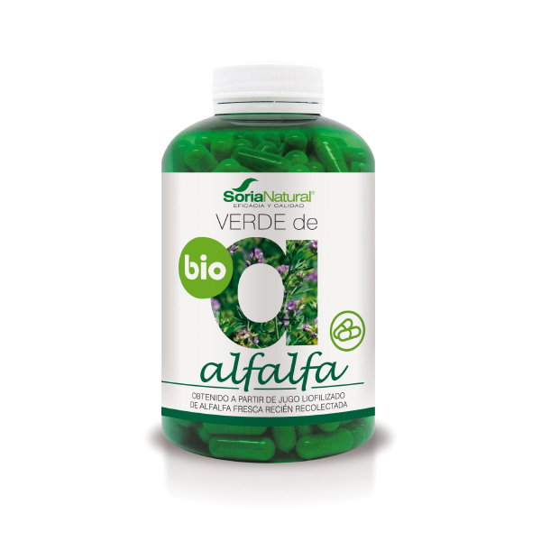 SORIA NATURAL Verde de Alfalfa (240 Cápsulas)