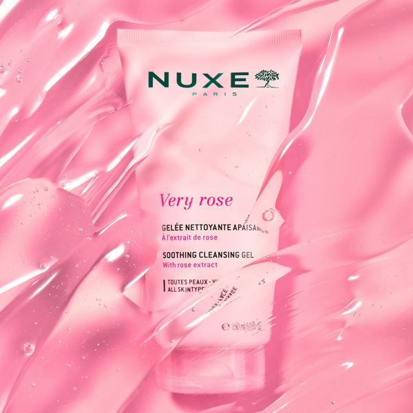 NUXE VERY ROSE GEL LIMPIADOR CALMANTE (150ML)