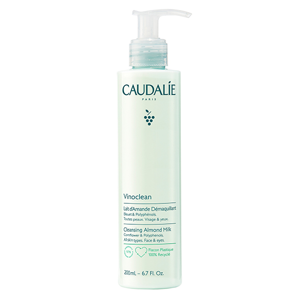 CAUDALIE VINOCLEAN LECHE DE ALMENDRAS DESMAQUILLANTE  (200ml)
