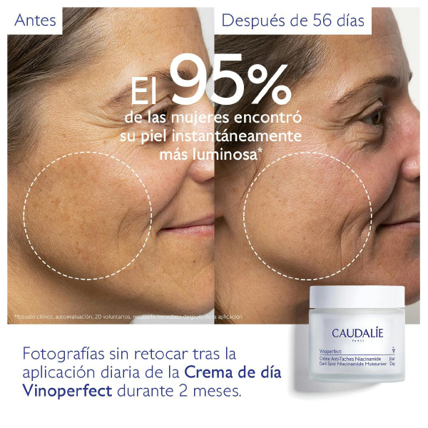 CAUDALIE VINOPERFECT ANTIMANCHAS NIACINAMIDA CREMA DIA  (50ML)